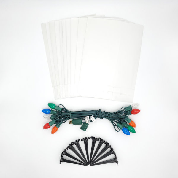 The Holiday Aisle® Electric Luminaria Kit & Reviews Wayfair